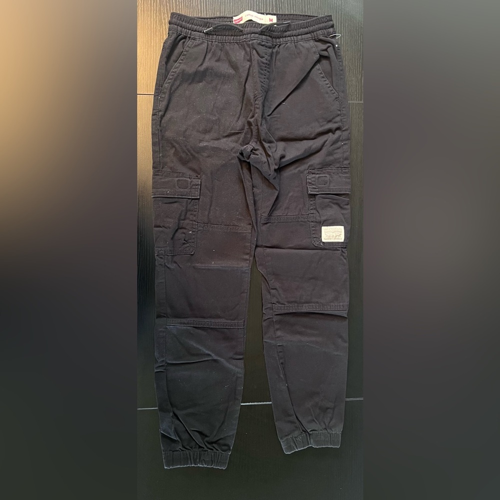 Boy’s Black Cargo Pants